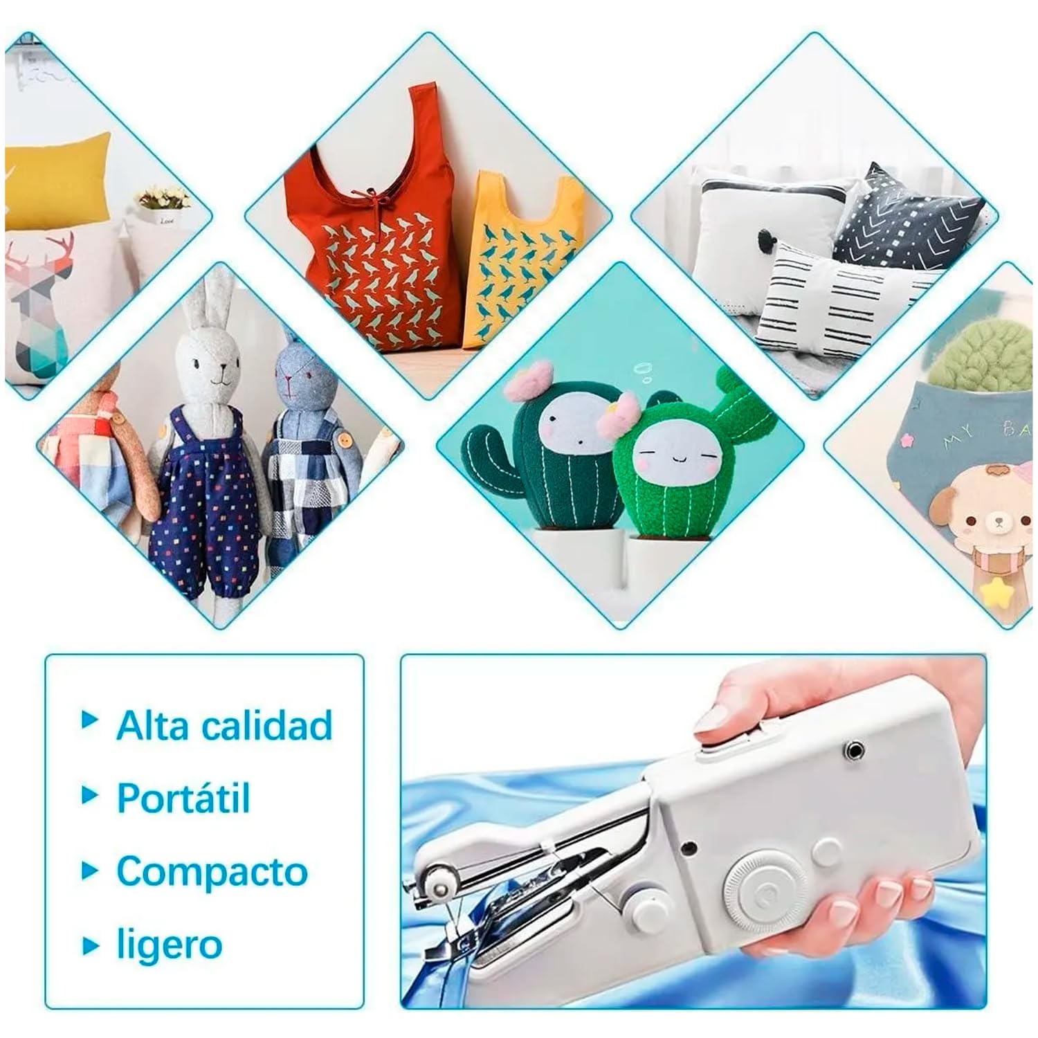 CoseMax - Mini máquina de coser Portátil